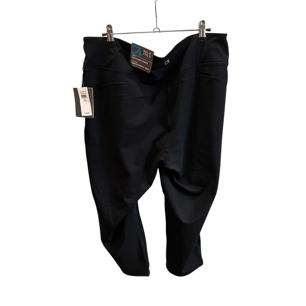 GapFit Black Athletic Leggings size XXL women’s NWT 
Capri length